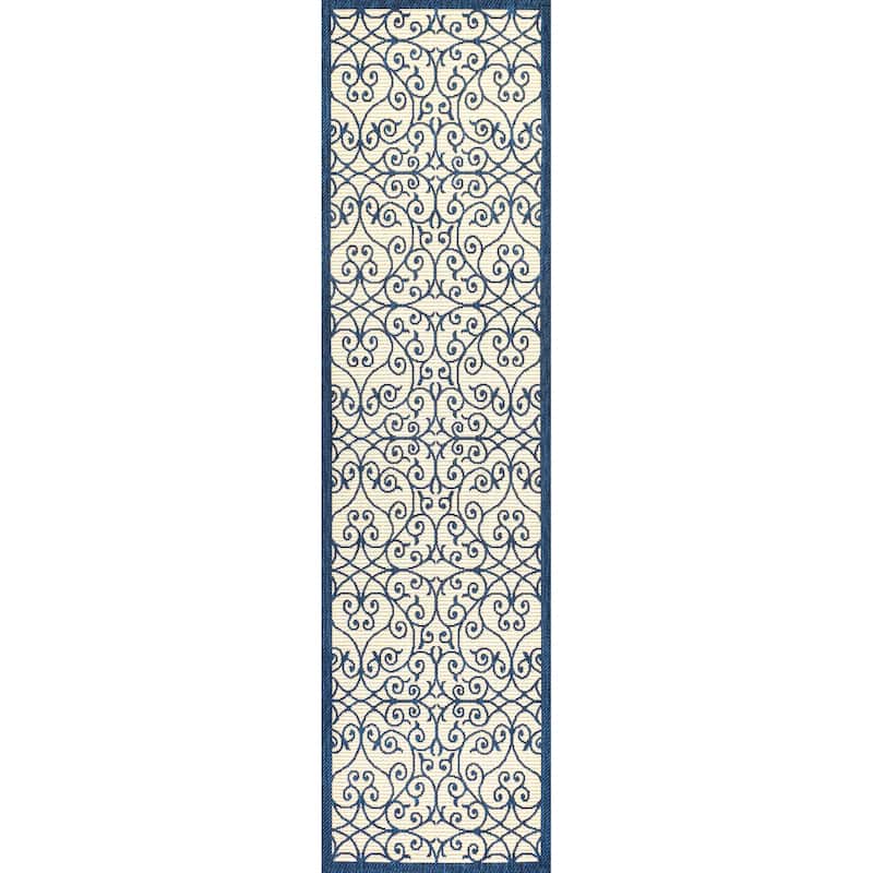 JONATHAN Y Ourika Textured Weave Indoor/Outdoor Area Rug