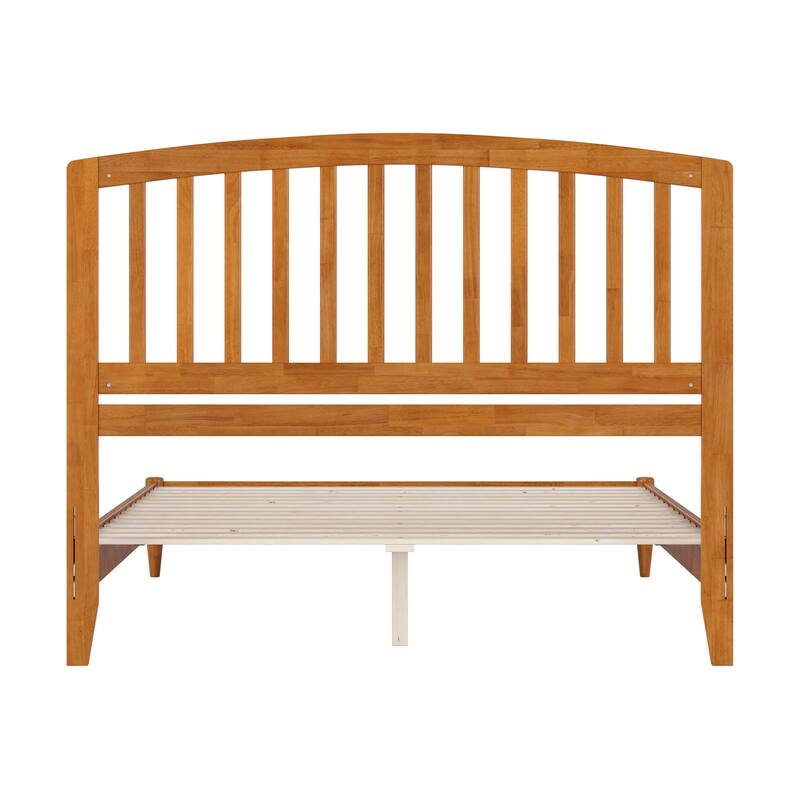 Solid Wood Low Profile Platform Bed - Modern Style Bed Frame, Twin Twin XL Full Queen Sizes
