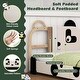 preview thumbnail 5 of 8, Costway Twin Size Kids Bed Toddler Upholstered Low Profile Bed Frame