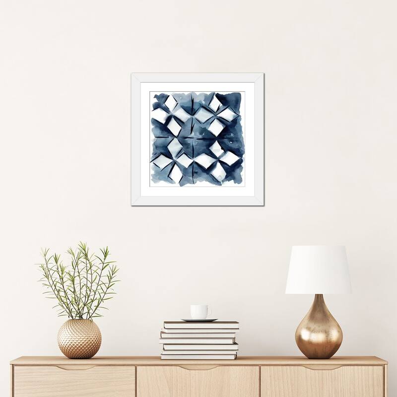 iCanvas "Indigo Study IV" by Chariklia Zarris