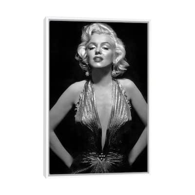 iCanvas "The Iconic Marilyn Monroe" by Radio Days Framed Canvas Print