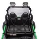 preview thumbnail 51 of 55, Two-Seater 24V Ride-On UTV for Kids, with Bluetooth, MP3, and LED Lights