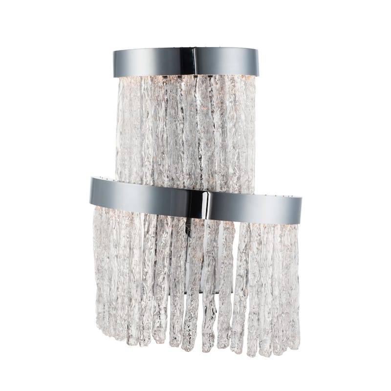 Studio M SM23861 Waldorf 17" Tall LED Wall Sconce - Polished Chrome