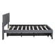 preview thumbnail 8 of 21, Comfortable Upholstered Platform Bed with Stylish Headboard and Extra Trundle