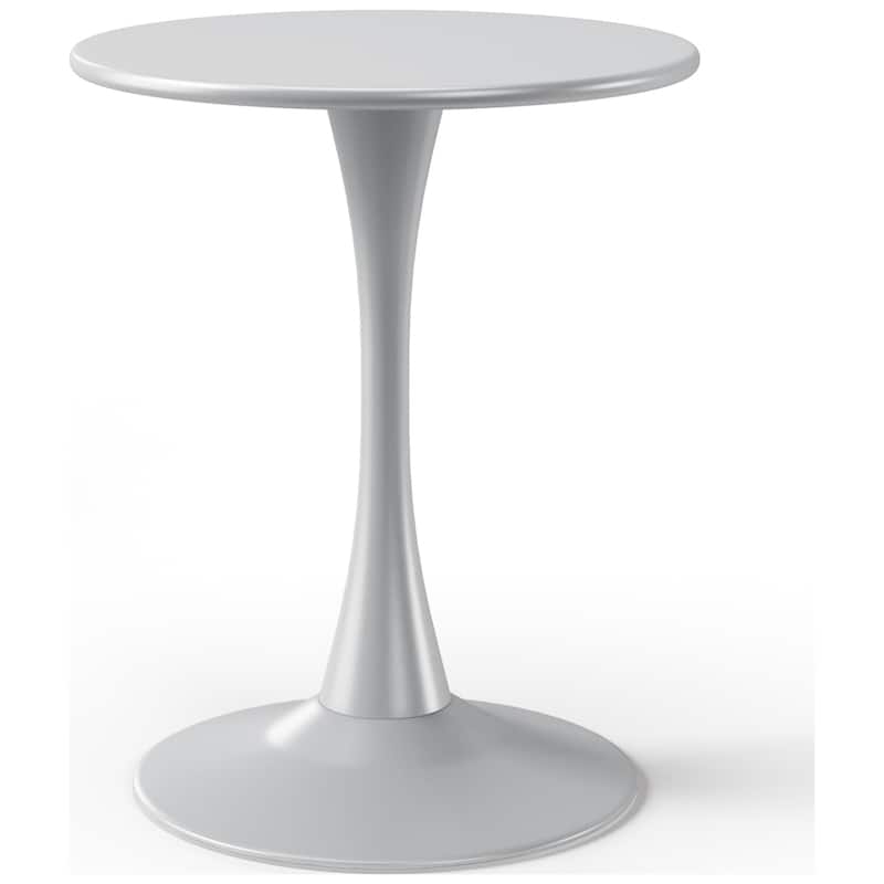 Frond and Form 23.5 Inch Outdoor Steel Dining Table