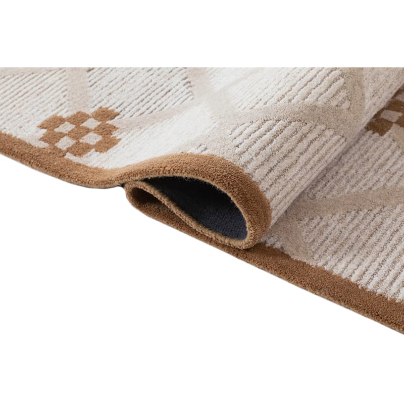 Terra by Obeetee Freya Elsa Neutral Rug