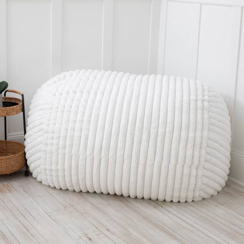 Jaxx 6 Foot Bean Bag, Loveseat, Sofa & Lounger - Mondo Fur