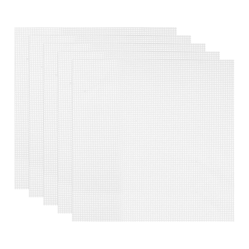 5 Pcs 14 x 14" Silicone Dehydrator Sheets Fruit Dryer Mesh Mat, White