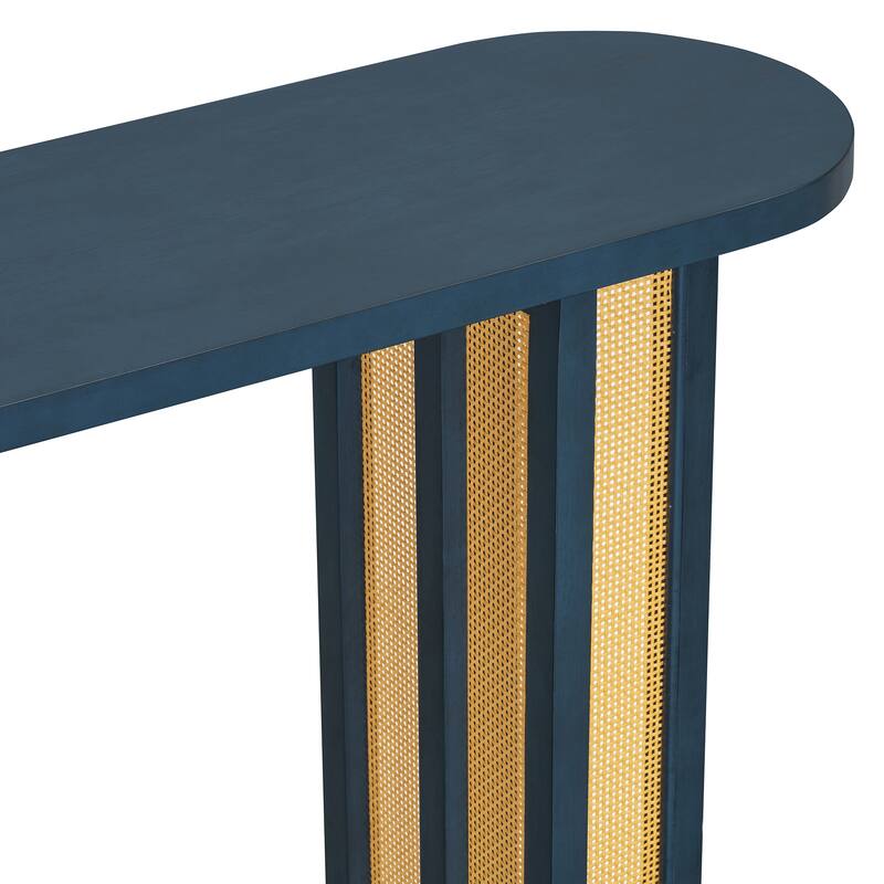 Narrow Console Table with Storage
