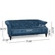 preview thumbnail 12 of 28, Morganton Indoor Tufted 3-seater Sofa by Christopher Knight Home