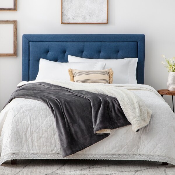 Brookside Reversible Fleece and Sherpa Blanket . Opens flyout.