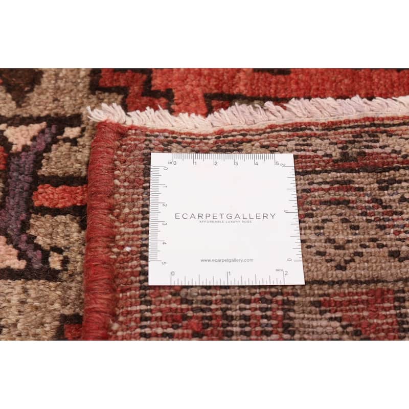 ECARPETGALLERY Hand-knotted Anadol Red Wool Rug - 3'7 x 9'9