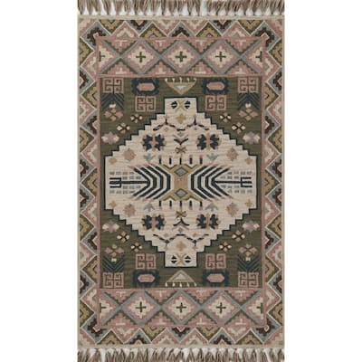 Momeni Tahoe Hand Tufted Wool Geometric Area Rug