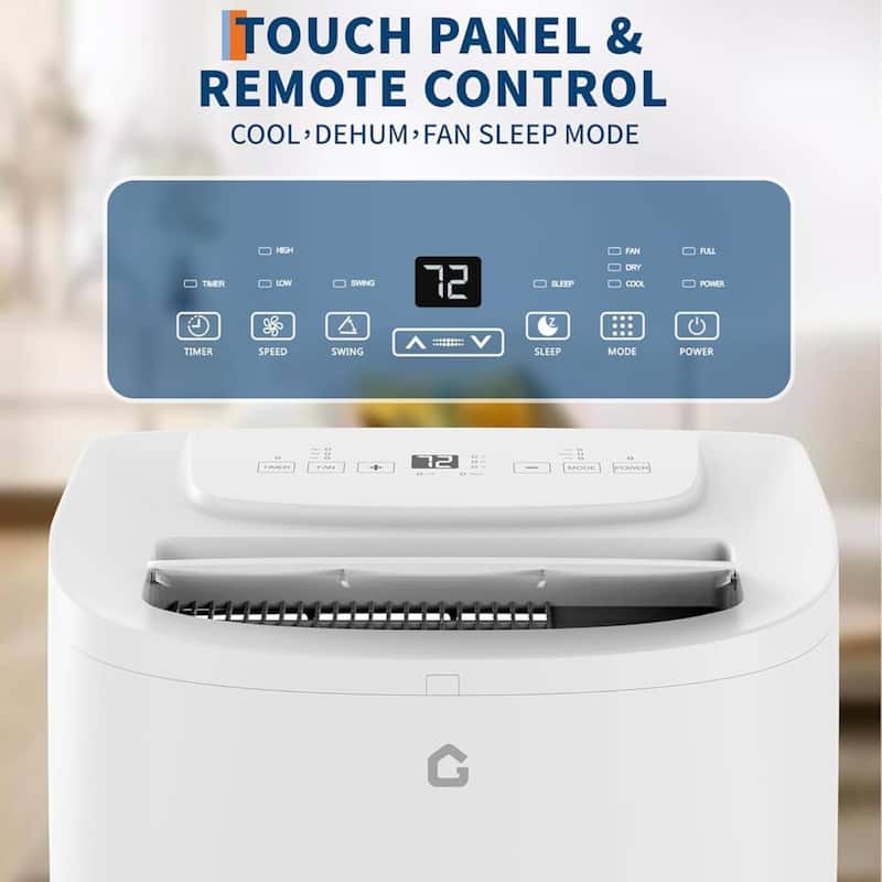 3-IN-1 14000 Btus Portable Air Conditioners Cools Up to 750 Sq.Ft. - N/A