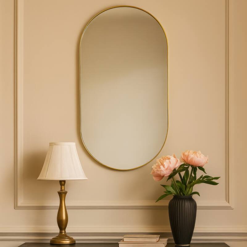Varaluz Capsule Wall Mirror - 22"W x 40"H Mirror