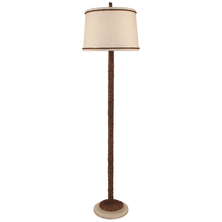 Coastal Rope Floor Lamp - Cottage and Summer