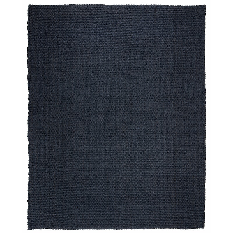Lauren Ralph Lauren Handmade Nigel Transitional Solid Jute Rug - 9' x 12' - Navy