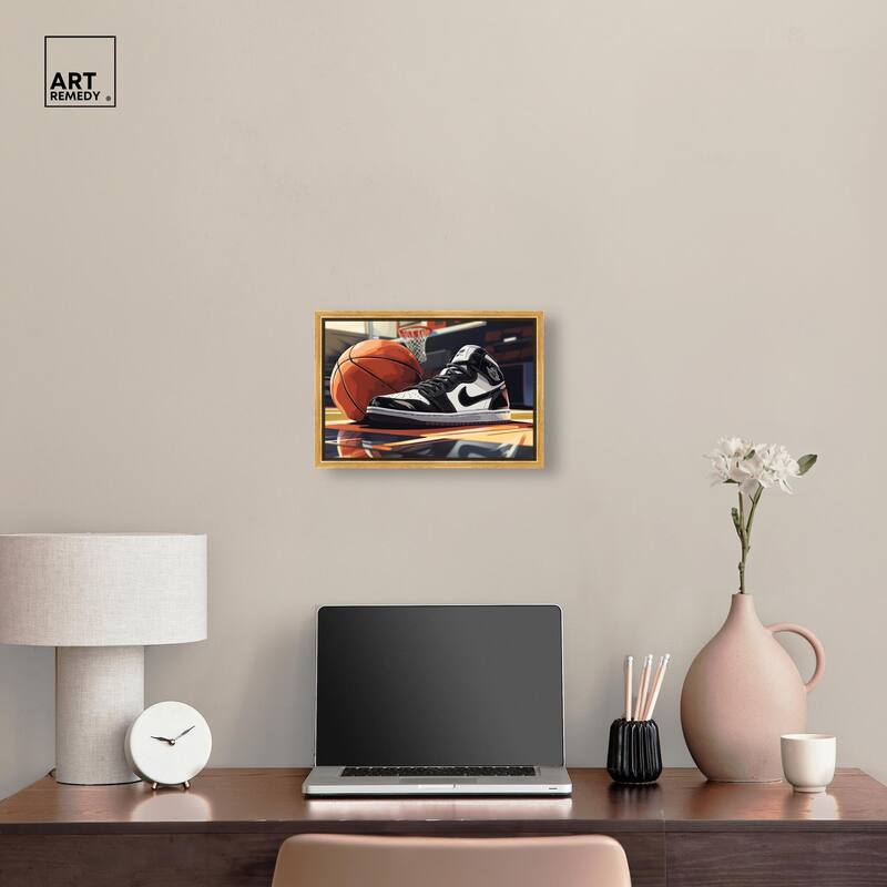 At the Court Canvas by Art Remedy