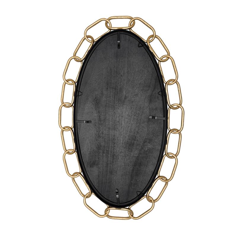 Varaluz Chains of Love Oval Wall Mirror