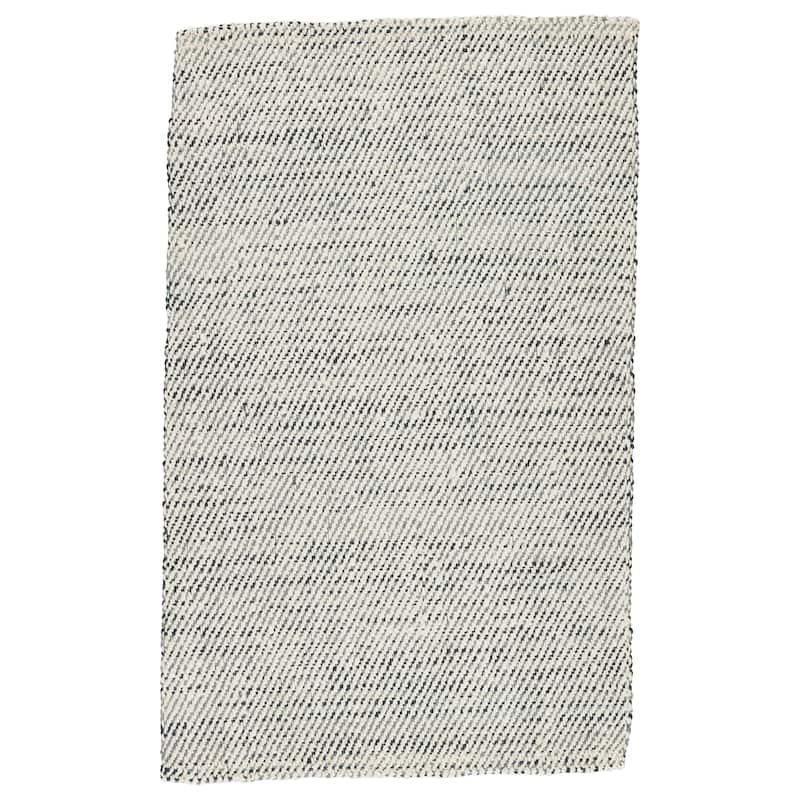 Almand Natural Area Rug - 9' x 12' - White/Grey - Runner/Rectangle