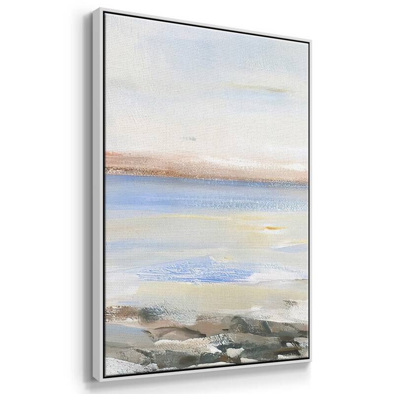 Shoreline Study II - Multi Piece Framed Canvas
