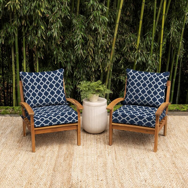 ARDEN earthFIBER Outdoor Deep Seat Set 24 x 24