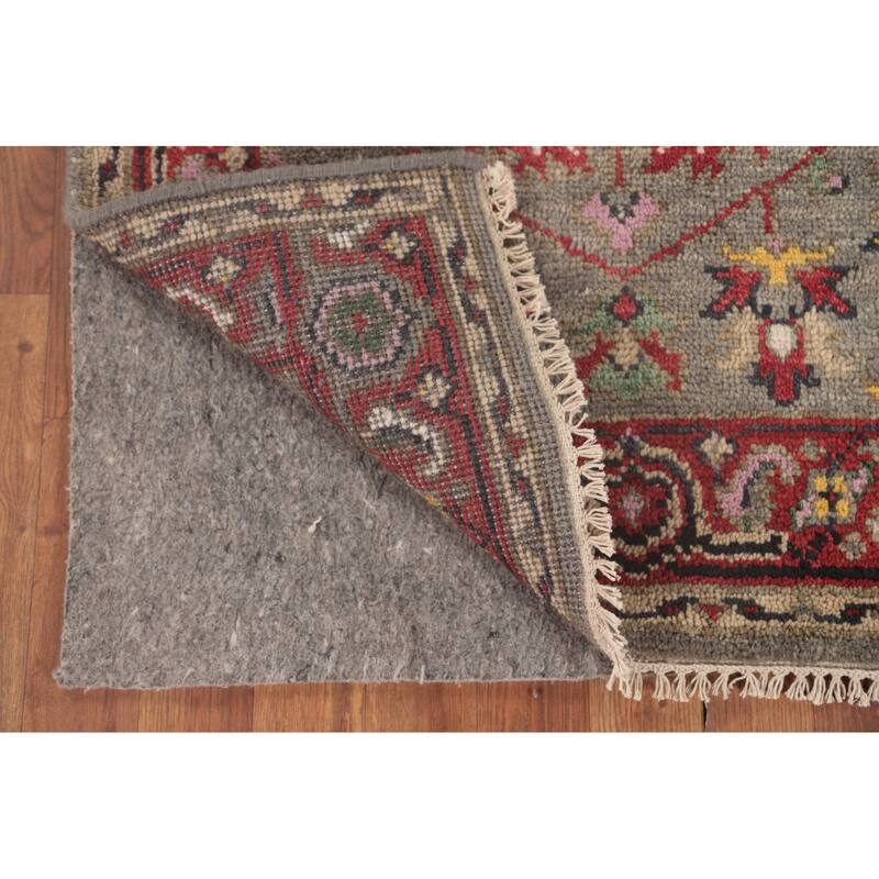 Heriz-Serapi Oriental Accent Rug Handmade Floral Wool Carpet - 2'11"x 5'1"