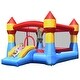preview thumbnail 11 of 15, Costway 3-in-1 Kids Bouncer with Slide Large Jumping Area & Basketball