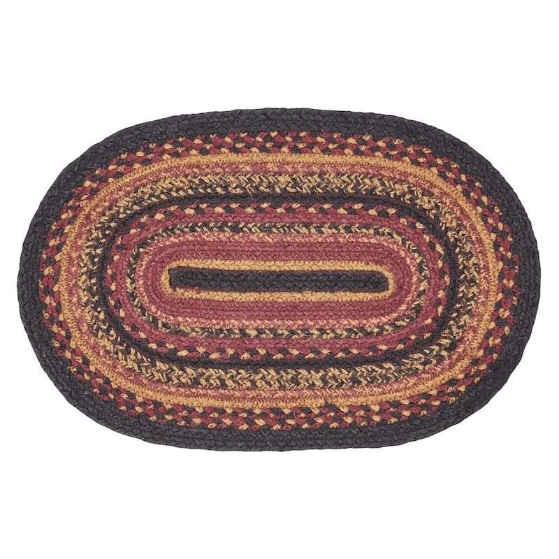 Heritage Farms Jute Oval Placemat 12x18