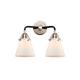 Option Black Polished Nickel / Matte White