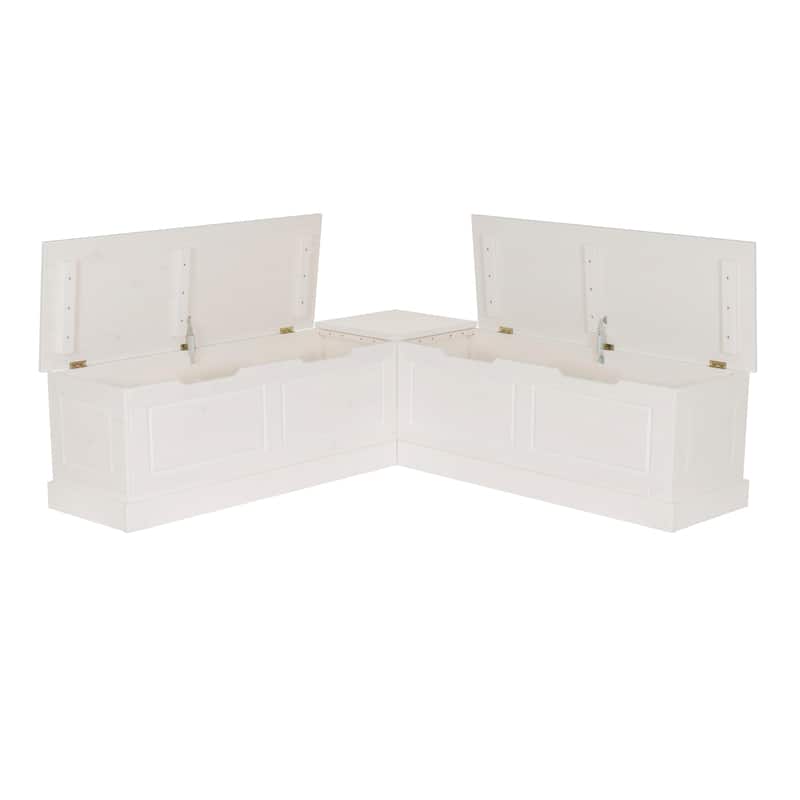 Josie L-shaped Backless Breakfast Nook Bench