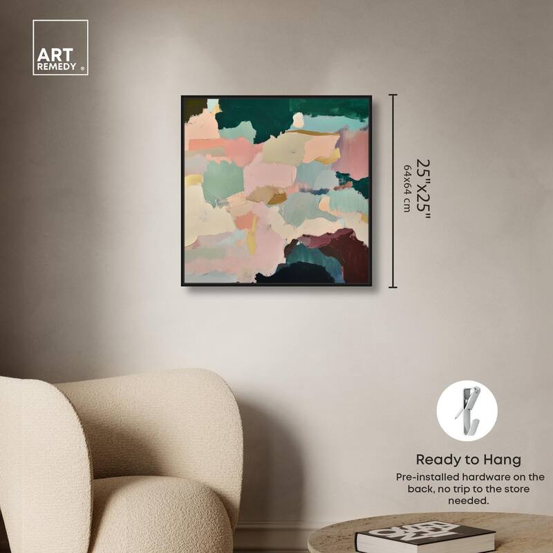 Brushed Beauty II Canvas by Art Remedy