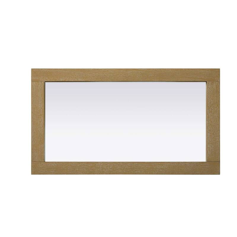 Solene Wooden Rectangle Mirror