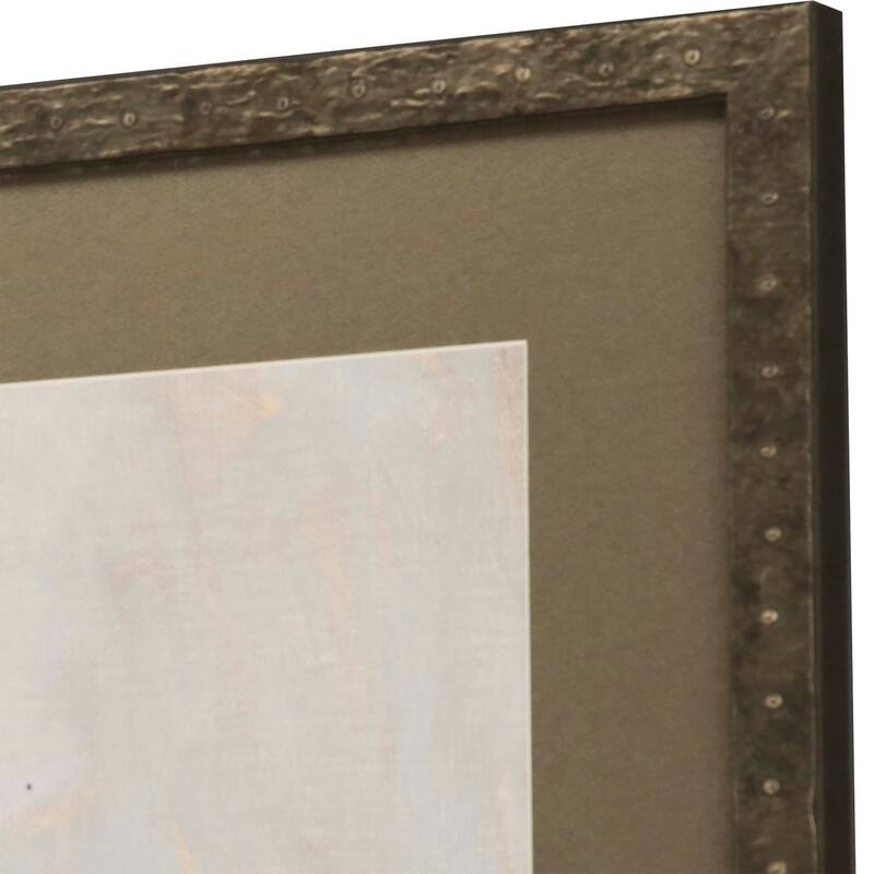 Ranch Hand S/2 Framed Art Giclee Under Glass - Brown
