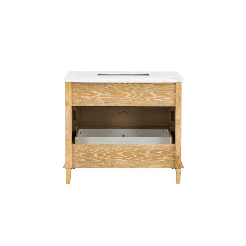37'' Ferndale Bathroom Vanity with Engineered Stone Top