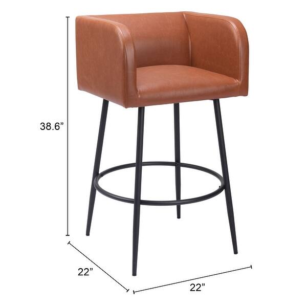 Horbat Barstool Brown