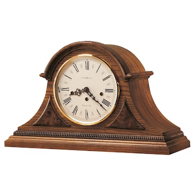 Howard Miller Worthington Classic, Traditional, Old World, Chiming Mantel Clock with Silence Option, Reloj del Estante
