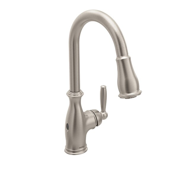 Shop Moen One-Handle Pulldown Kitchen Faucet Spot Resist ...