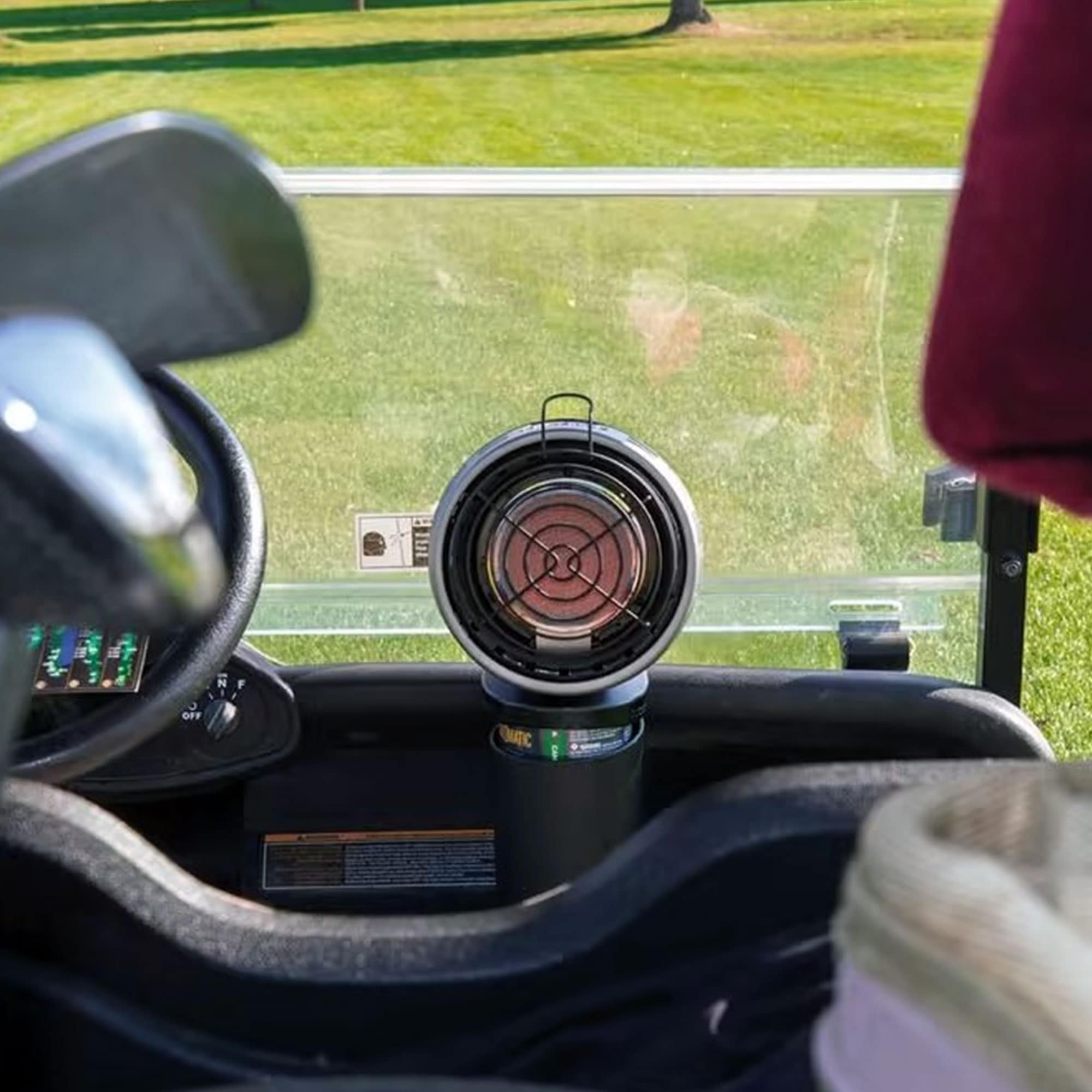 Mr. Heater MH4GC 4000 BTU Radiant Propane Portable Golf Cart Cup Holder  Heater - 5.95 - On Sale - Bed Bath u0026 Beyond - 35239797