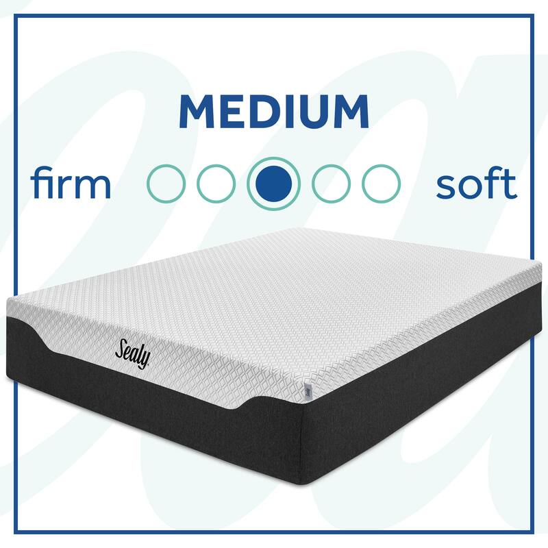 Sealy 14" Hybrid Mattress-in-a-Box with Cool & Clean Cover