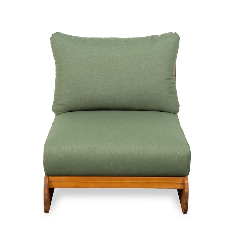 Christopher Knight Home - Thaddeus Outdoor Acacia Wood Accent Chair