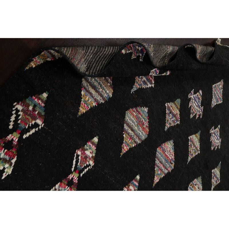 Geometric Moroccan Oriental Dining Room Area Rug Wool Hand-knotted - 8'9" x 11'9"