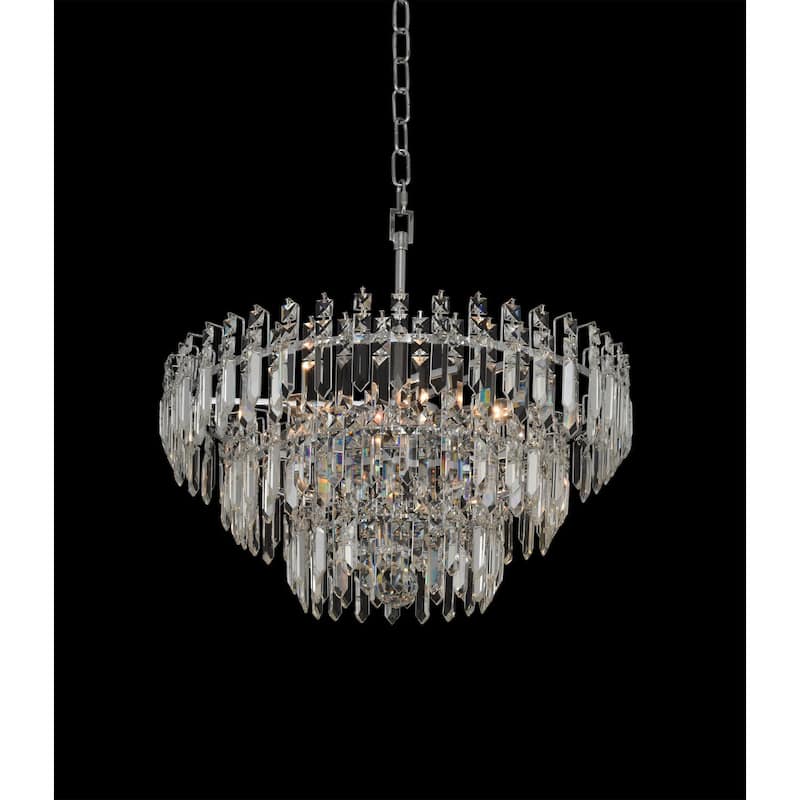 Allegri 034740-FR001 Pandoro 21" Wide Waterfall Chandelier with - Chrome