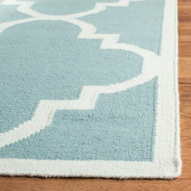 SAFAVIEH Handmade Flatweave Dhurries Jinan Modern Moroccan Wool Rug