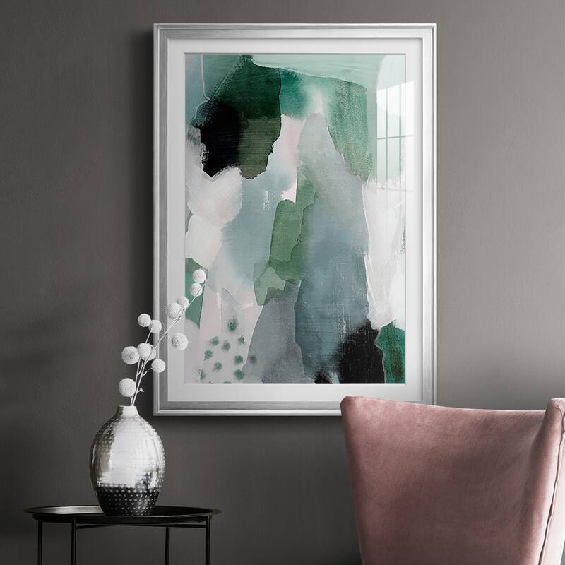 Turquoise Waters I Premium Framed Print - Ready to Hang