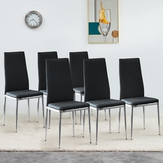 Dining chair black chair and 6 piece set of Bed Bath Beyond 39115127