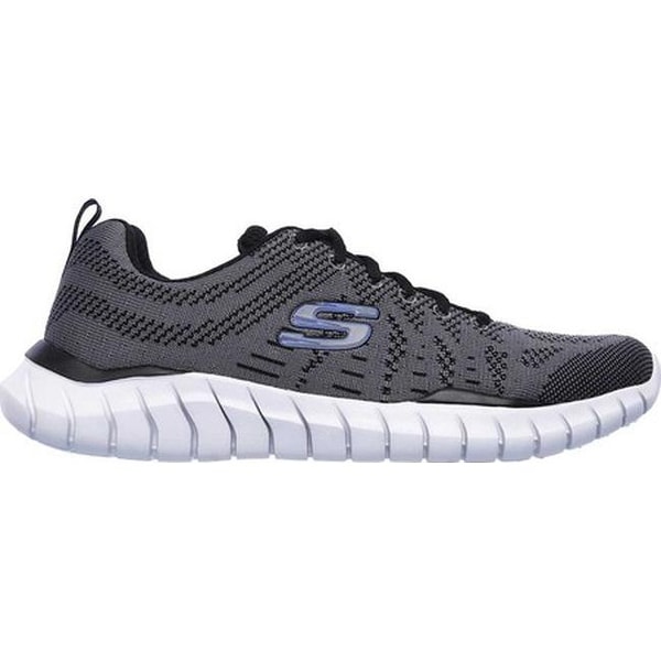 skechers overhaul black running shoes