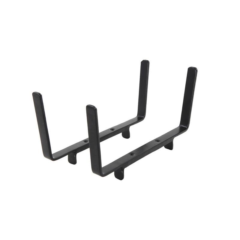 Achla Designs Flower Box Brackets for 2x6 Rail - 11.5"W x 6"H x 1"L