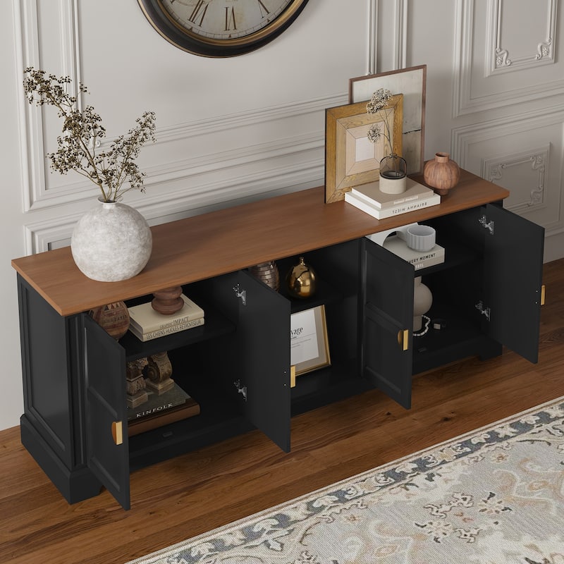 Mid-Century Modern TV Stand for TVs up to 75"