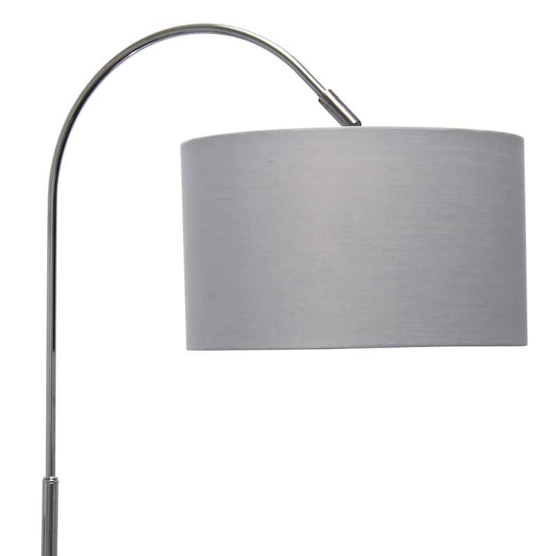 Arched Brushed Nickel Floor Lamp